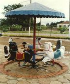 Gira-Gira 5 Cavalos c/ Cobertura